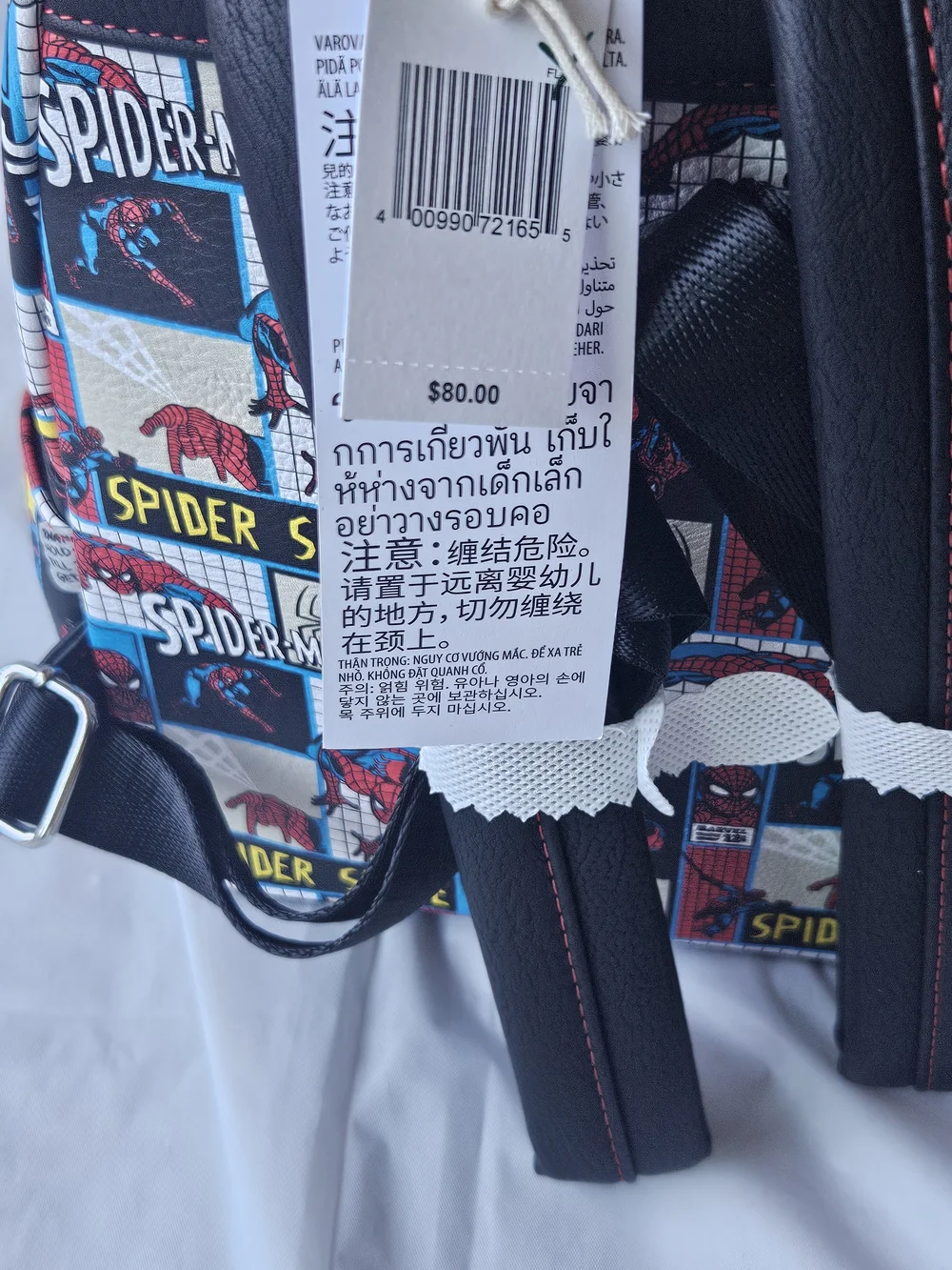 Spiderman official loungefly